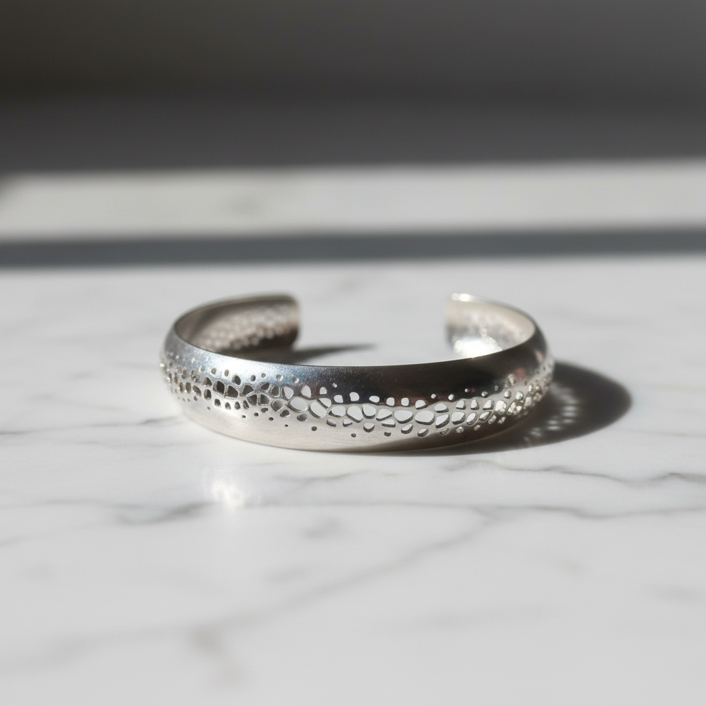 Bracciale Maglia su marmo