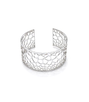 Bracciale Organico ANIDI in Argento 925 con struttura ispirata alle geometrie della natura