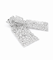 Dettaglio orecchini Essenza argento 925 - gioielli Anidi Design